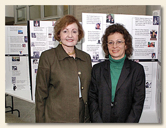 Charlotte and Jill with Timeline