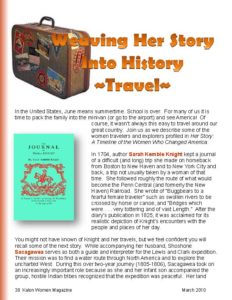 Weaving Her Story Article June 2010 Digital Magazine_Page_1