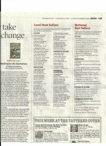 Denver Post bestseller list 10-21-12